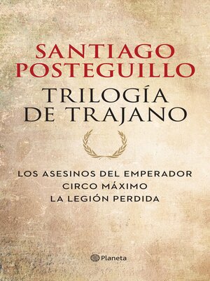 cover image of Trilogía de Trajano (pack)